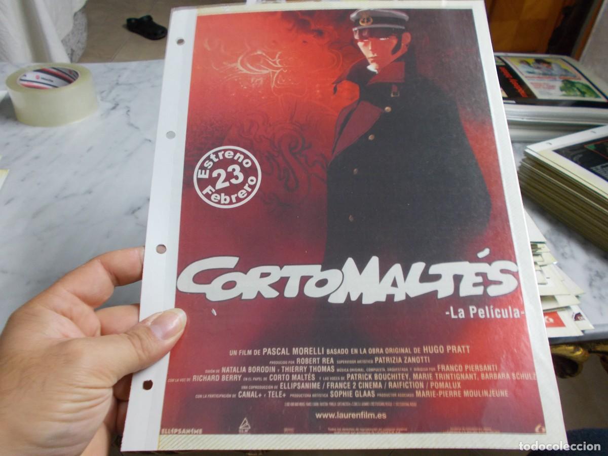 Cinema: CORTOMALTES ,,PORTADA TAMA&Ntilde;O FOLIO SOLO PORTADA ,,