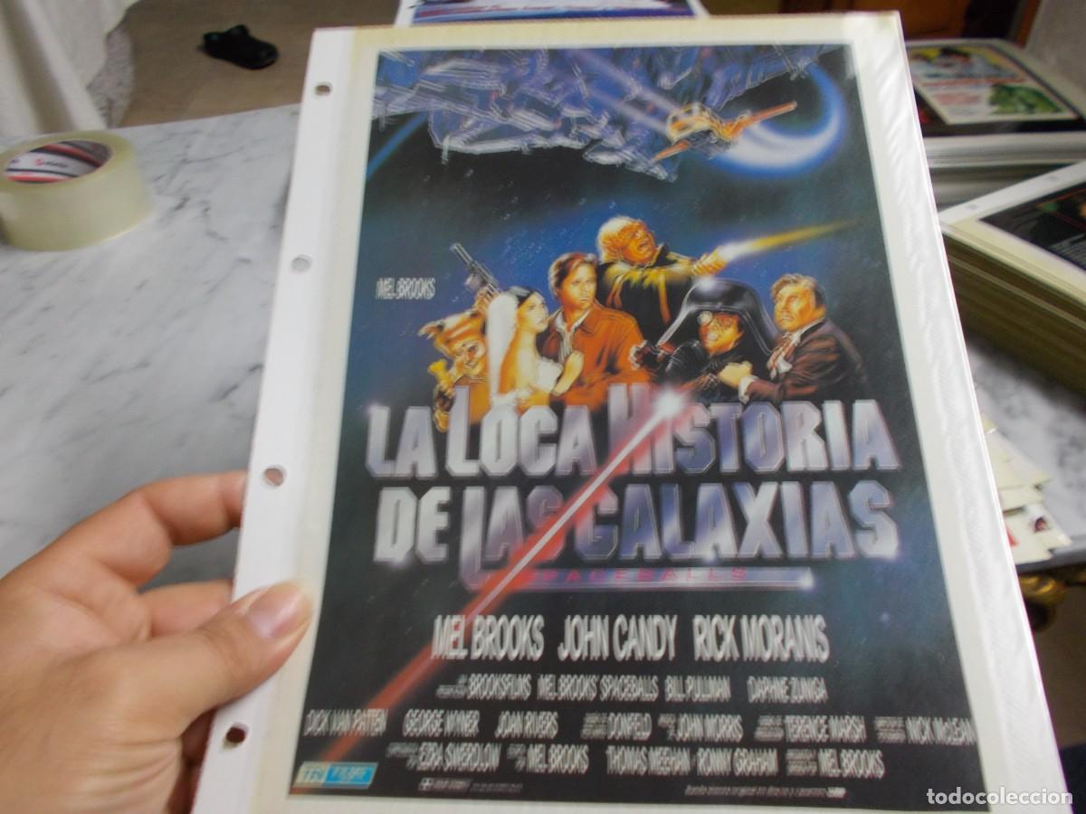 Cinema: LA LOCA HISTORIA DE LAS GALAXIAS ,,PORTADA TAMA&Ntilde;O FOLIO SOLO PORTADA ,,