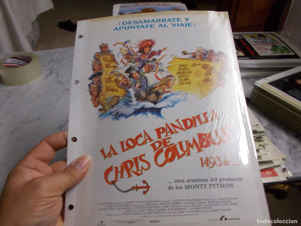 Cinema: LA LOCA PANDILLA DE CHRIS COLUMBUS ,,PORTADA TAMA&Ntilde;O FOLIO SOLO PORTADA ,,