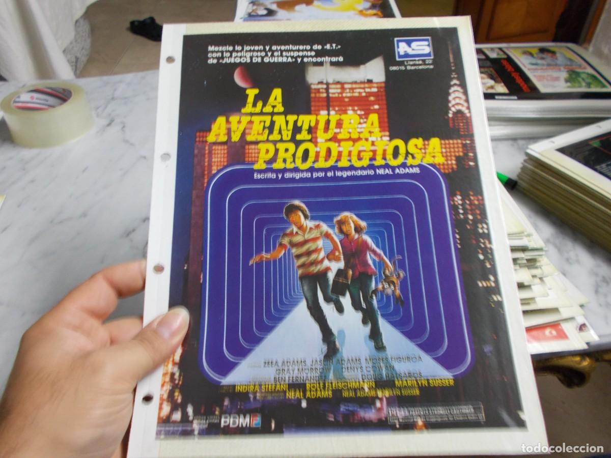 Cin&eacute;ma: LA AVENTURA PRODIGIOSA ,,PORTADA TAMA&Ntilde;O FOLIO SOLO PORTADA ,,