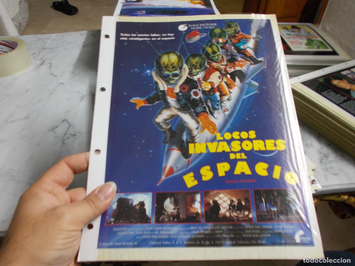 Cin&eacute;ma: LOCOS INVASORES DEL ESPACIO ,,PORTADA TAMA&Ntilde;O FOLIO SOLO PORTADA ,,