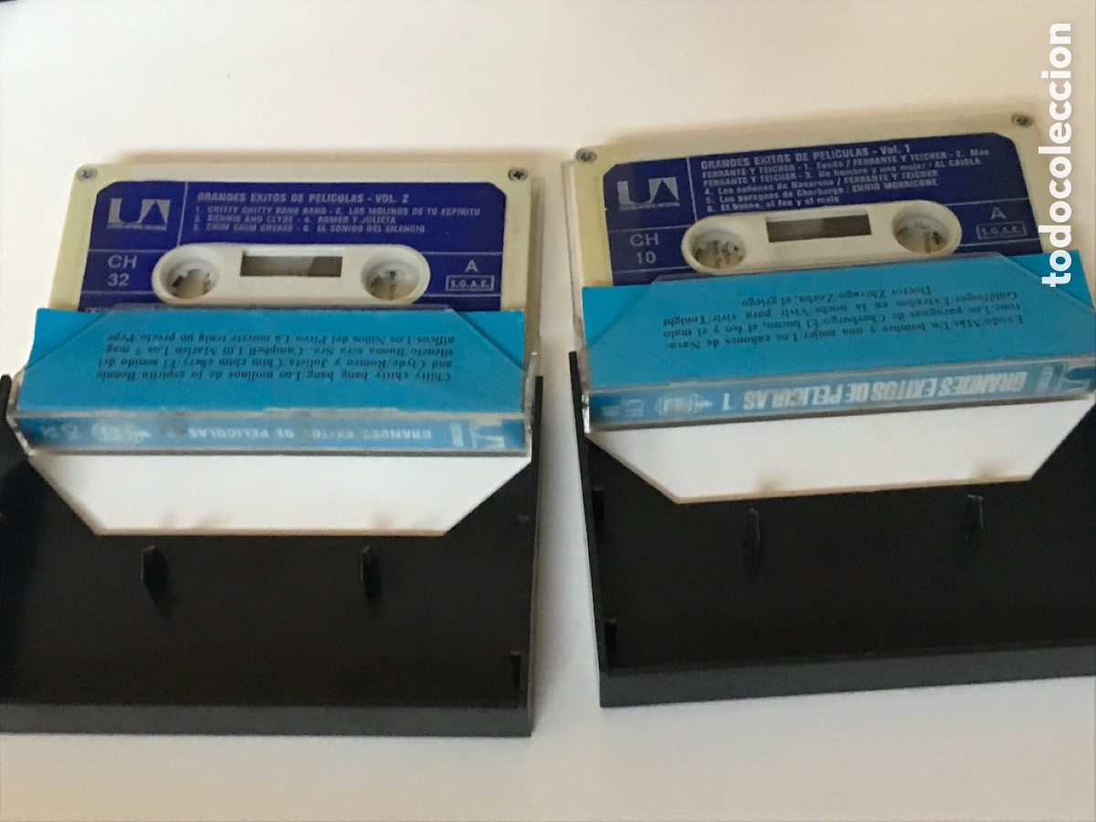 Cine: 2 Cassettes Grandes &eacute;xitos de Pel&iacute;culas Ref J1 - Foto 2