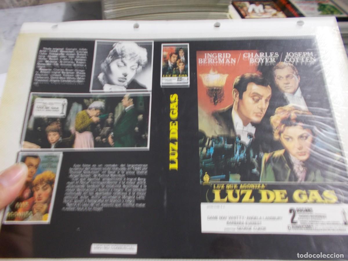 Cinema: LUZ DE GAS ,,,CARATULA COMERCIAL A&Ntilde;OS 80 90 SOLO CARATULA ,,