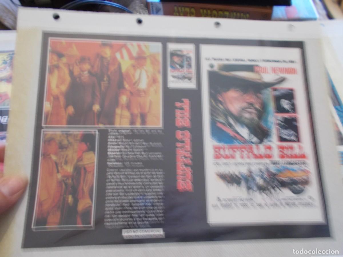 Cin&eacute;ma: BUFFALO BILL ,,SOLO ,CARATULA COMERCIAL,Y PORTADA,OJO,,ESTAN PEGADAS ALCARTON,,