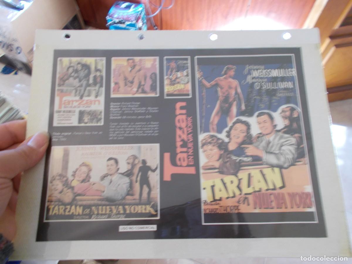 Cinema: TARZAN ,,CARATULA ,Y CARTEL,TAMA&Ntilde;O,FOLIO, ESTAN PEGADAS AL CARTON