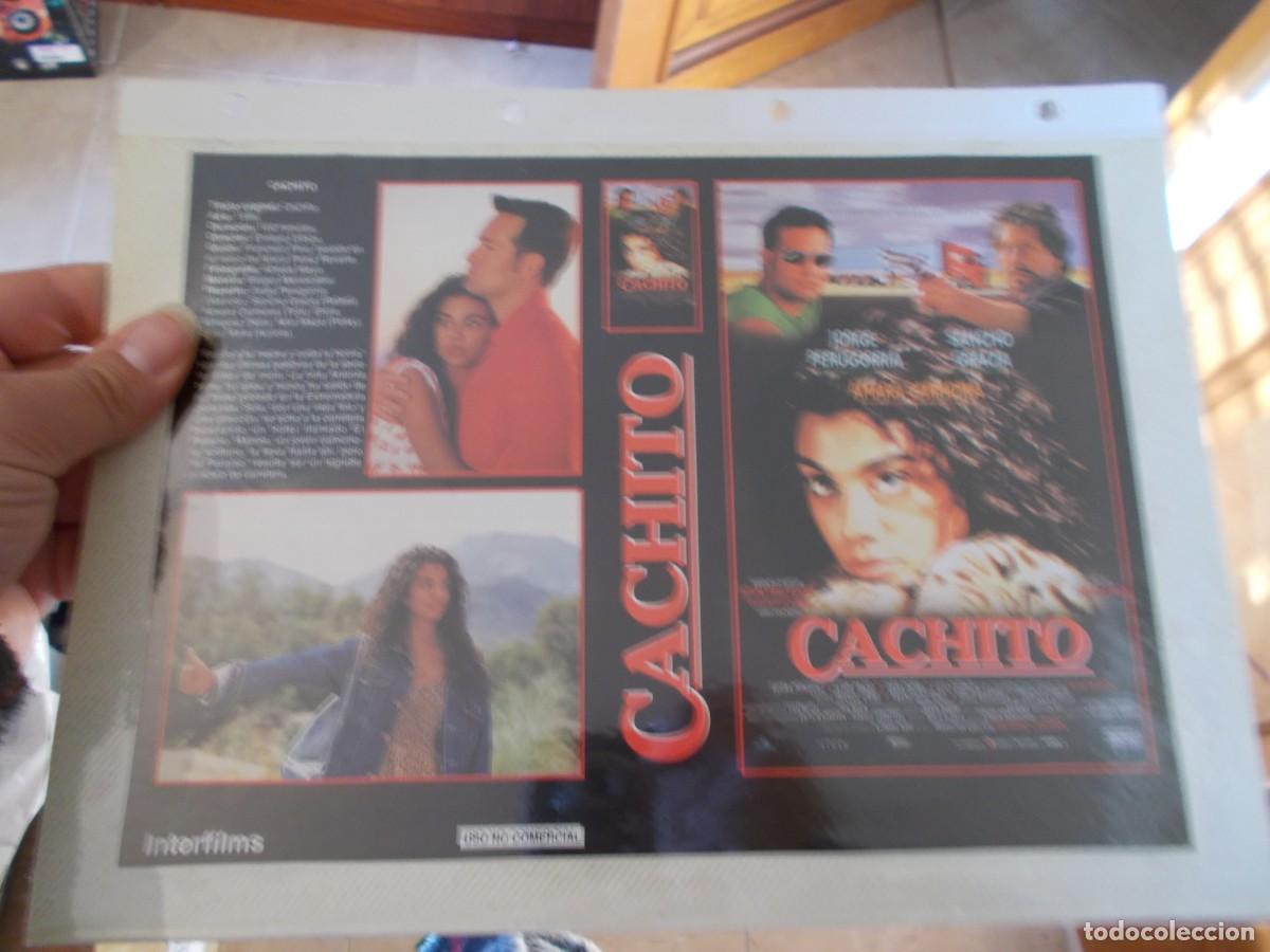Cin&eacute;ma: CACHITO,,CARATULA ,Y CARTEL,TAMA&Ntilde;O,FOLIO, ESTAN PEGADAS AL CARTON