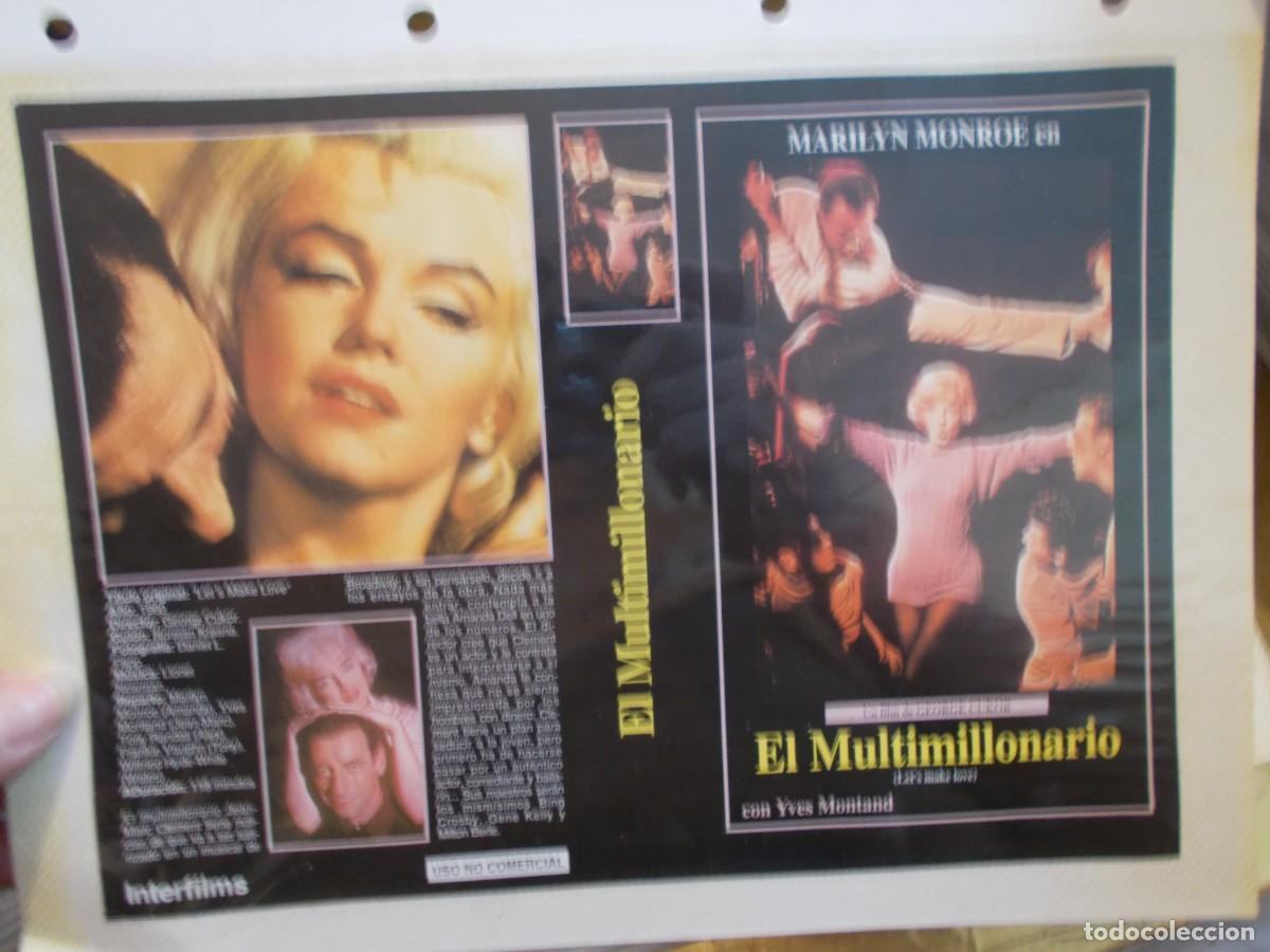 Cin&eacute;ma: EL MULTIMILLONARIO ,,SOLO CARATULA COMERCIAL,, ESTA PEGADA AL CARTON