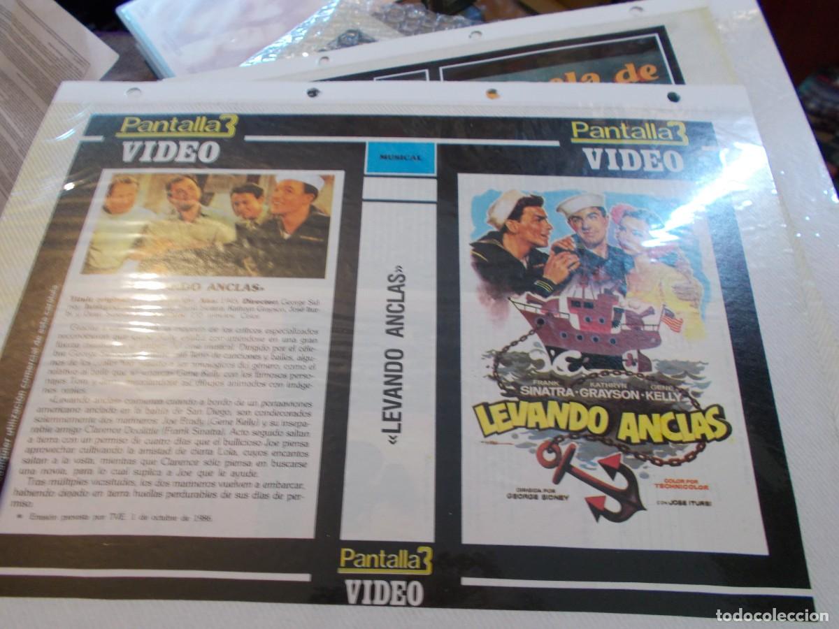Cin&eacute;ma: LEVANDO ANCLAS ,,SOLO CARATULA COMERCIAL,, ESTA PEGADA AL CARTON
