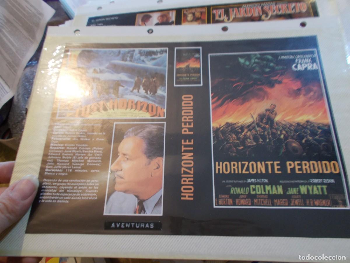 Cin&eacute;ma: HORIZONTE PERDIDO,,SOLO CARATULA COMERCIAL,, ESTA PEGADA AL CARTON