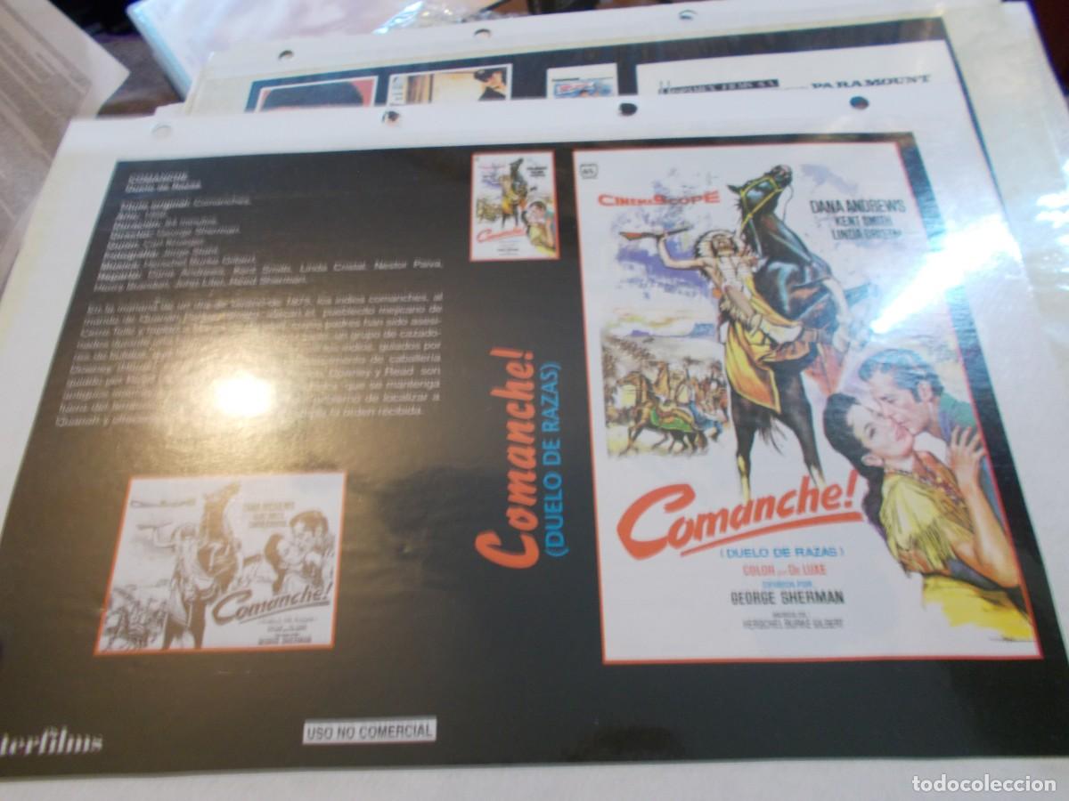 Cin&eacute;ma: COMANCHE ,,SOLO CARATULA COMERCIAL,, ESTA PEGADA AL CARTON