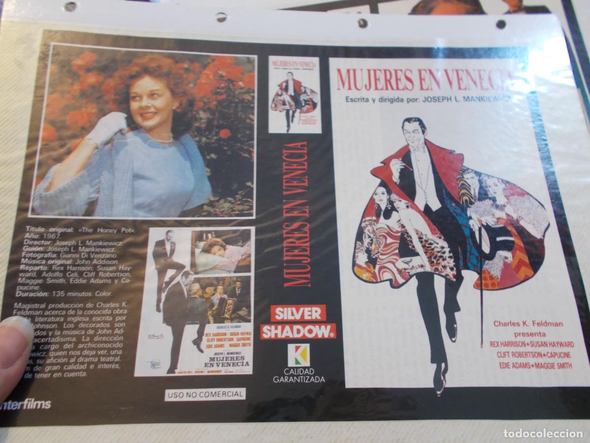 Cin&eacute;ma: MUJERES EN VENECIA ,,SOLO CARATULA COMERCIAL,, ESTA PEGADA AL CARTON