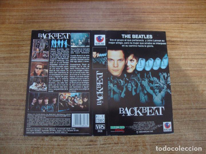 Cine: CARATULA VHS BACKBEAT THE BEATLES