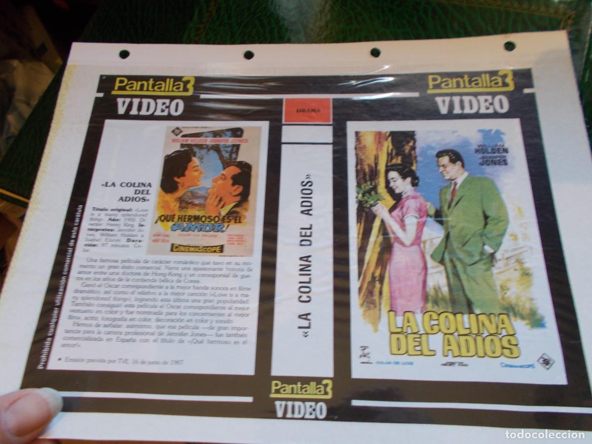 Cinema: LA COLINA DE DIOS ,,SOLO CARATULA,COMERCIAL ,,ESTA PEGADA AL CARTON ''A&Ntilde;OS 80 90
