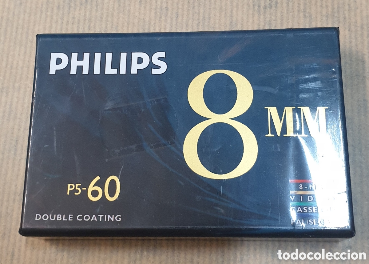Cinema: Cinta para videocamara. Philips P5-60 8mm. SIN ABRIR