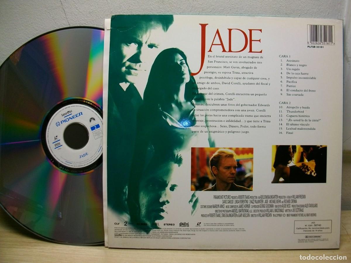 Cine: JADE en VIDEO LASER DISC - Foto 2
