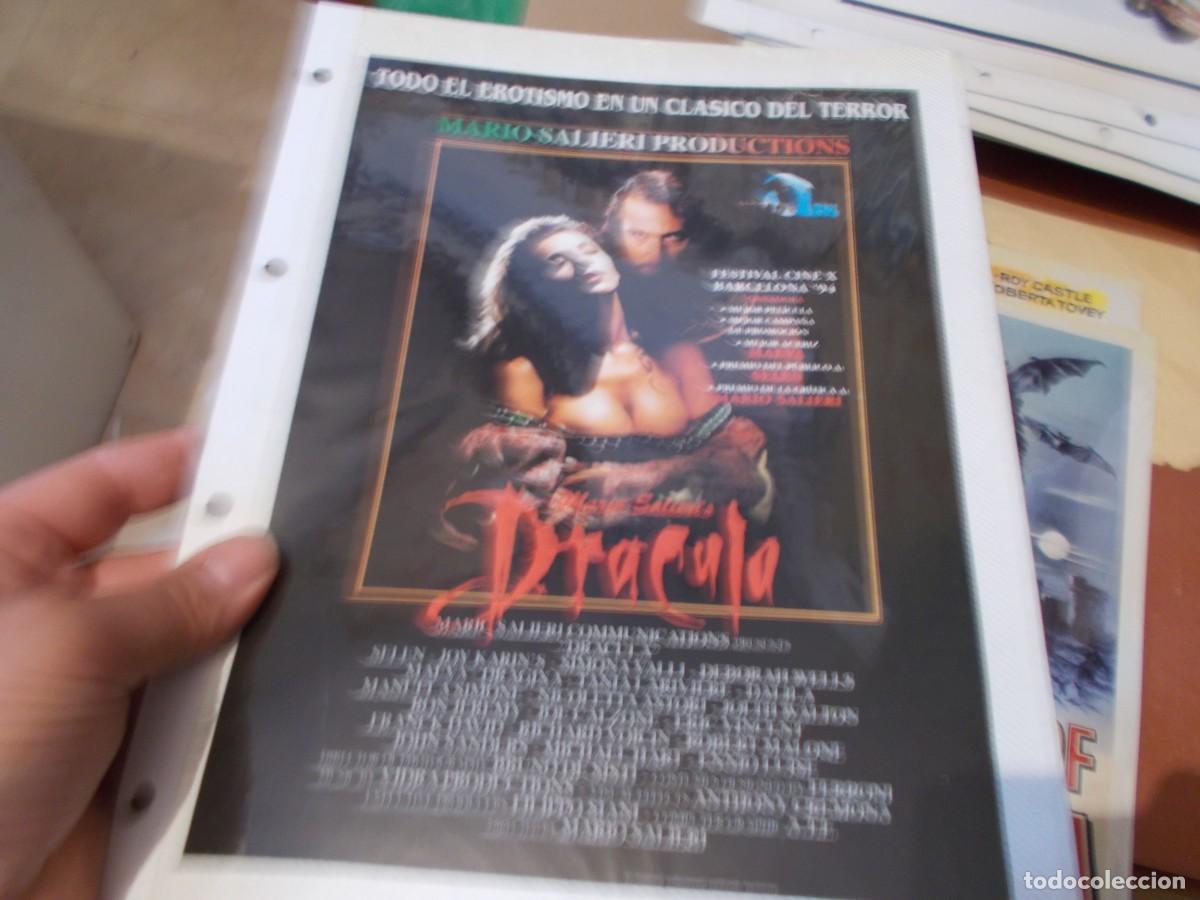 Cine: DRACULA , SOLO FOLIO ESTA PEGADA AL CARTON ,,,
