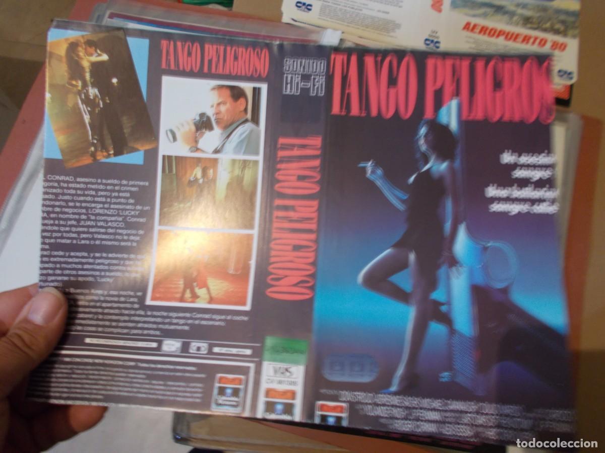 Cinema: TANGO PELIGROSO CARATULA ORIGINAL PROCEDENTE DE VIDEO CLUB SOLO CARATULA