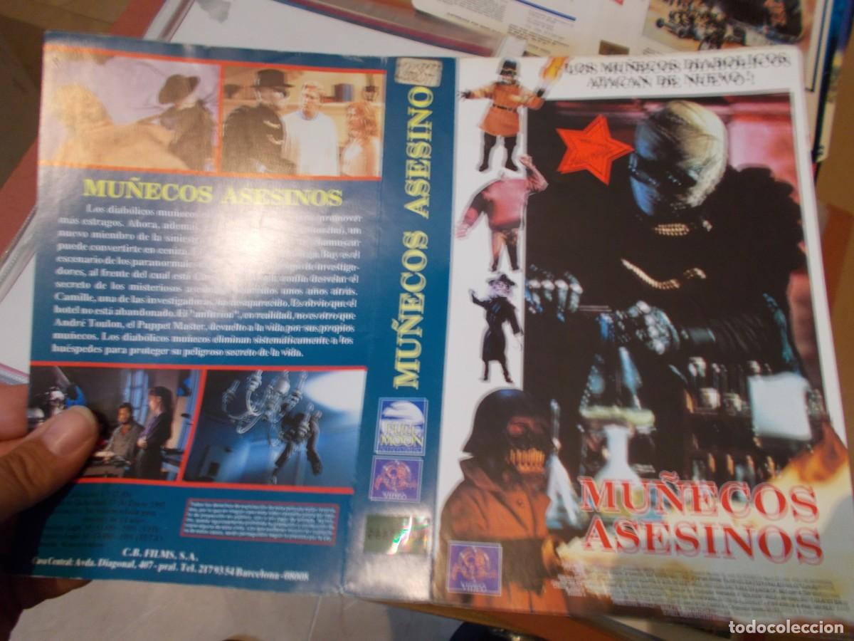 Cinema: MU&Ntilde;ECOS ASESINOS CARATULA ORIGINAL PROCEDENTE DE VIDEO CLUB SOLO CARATULA