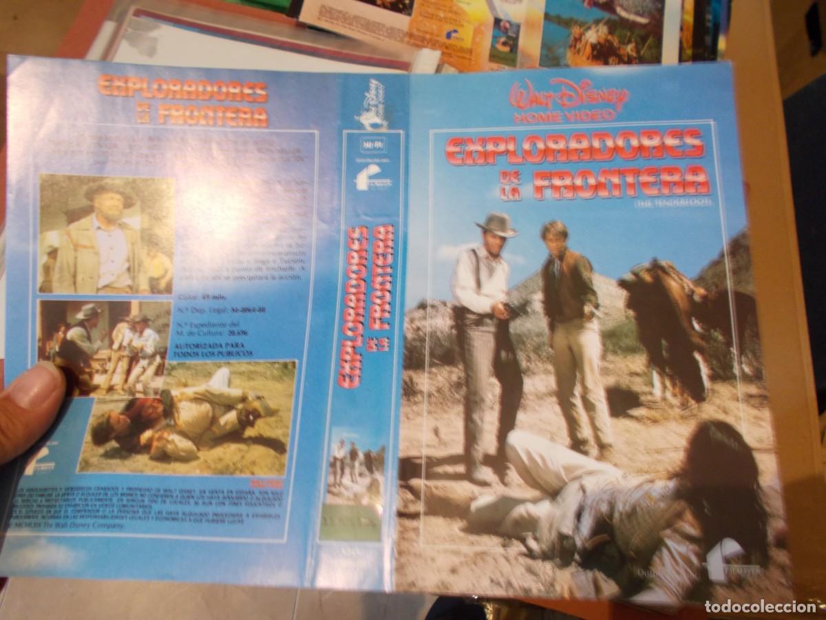 Cinema: EXPLORADORES DE LA FRONTERA CARATULA ORIGINAL PROCEDENTE DE VIDEO CLUB SOLO CARATULA