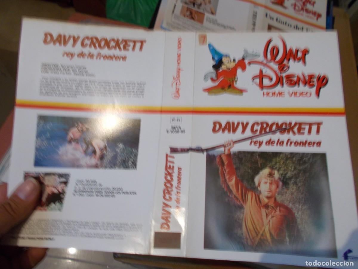 Cinema: DAVY CROCKETT. (ORIGINAL DE VIDEO CLUB) (SOLO CARATULA)