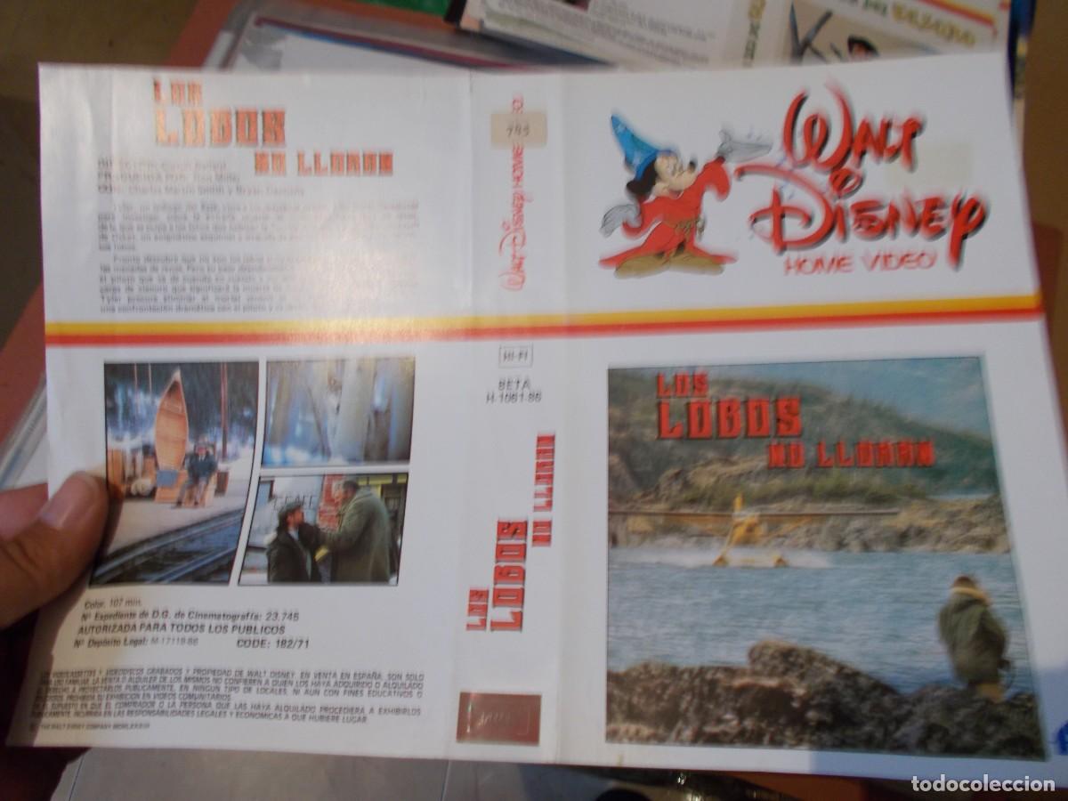 Cinema: LOS LOBOS NO LLORAN CARATULA ORIGINAL PROCEDENTE DE VIDEO CLUB SOLO CARATULA