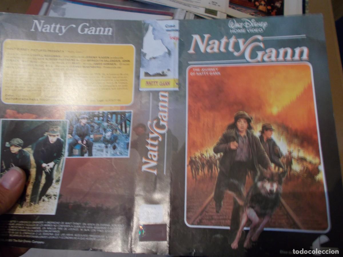 Cinema: NATTY GANN CARATULA ORIGINAL PROCEDENTE DE VIDEO CLUB SOLO CARATULA
