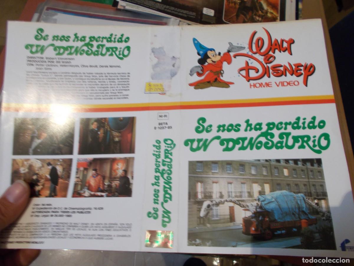 Cinema: SE NOS HA PERDIDO UN DINOSAURIO CARATULA ORIGINAL PROCEDENTE DE VIDEO CLUB SOLO CARATULA