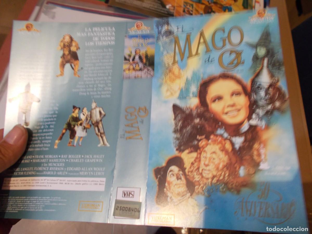 Cine: EL MAGO DE OZ CARATULA ORIGINAL PROCEDENTE DE VIDEO CLUB SOLO CARATULA