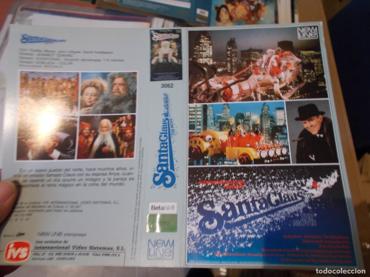 Cinema: SANTA CLAUS CARATULA ORIGINAL PROCEDENTE DE VIDEO CLUB SOLO CARATULA