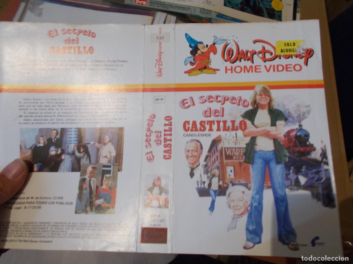 Cinema: EL SECRETO DEL CASTILLO CARATULA ORIGINAL PROCEDENTE DE VIDEO CLUB SOLO CARATULA