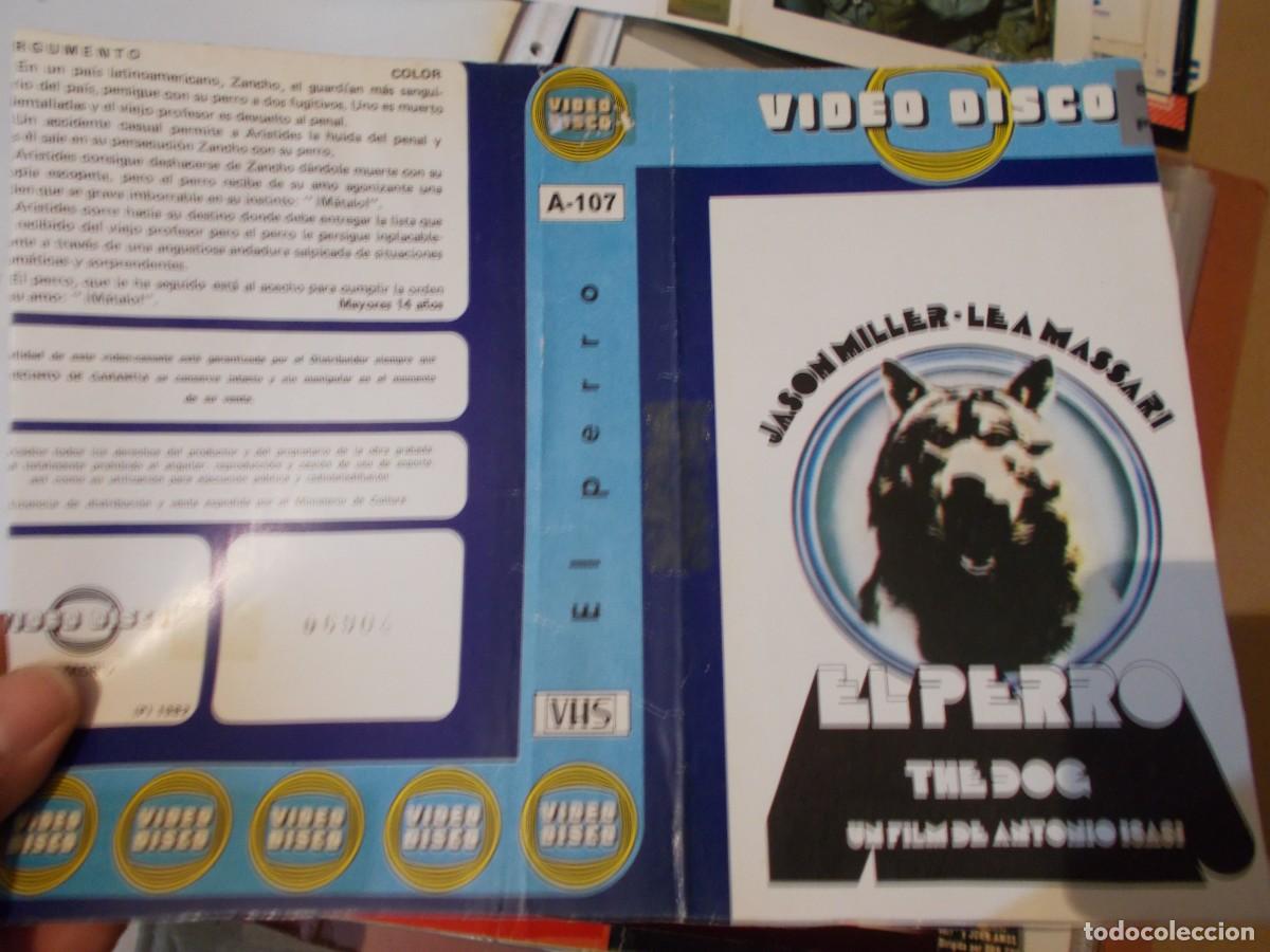 Cinema: EL PERRO CARATULA ORIGINAL PROCEDENTE DE VIDEO CLUB SOLO CARATULA