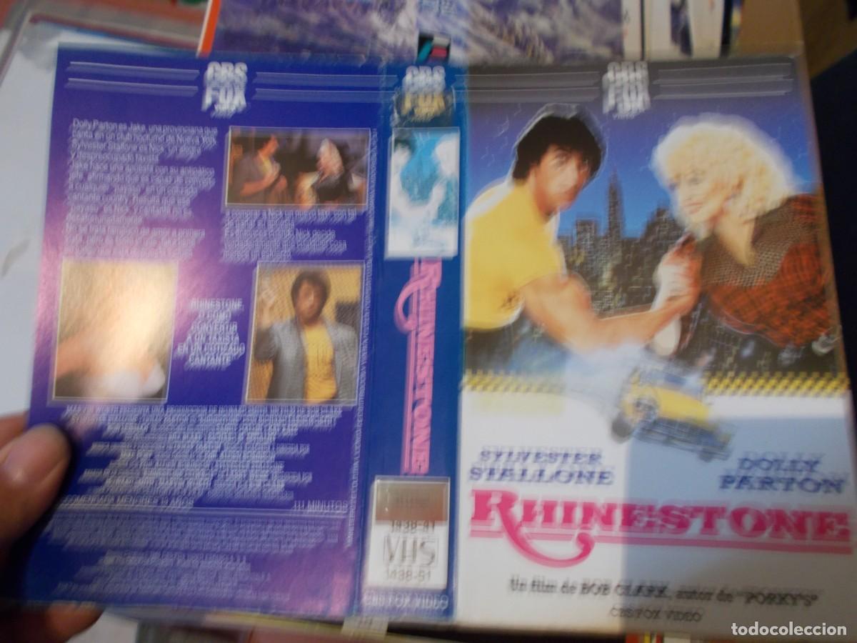 Cinema: RHINESTONE CARATULA ORIGINAL PROCEDENTE DE VIDEO CLUB SOLO CARATULA