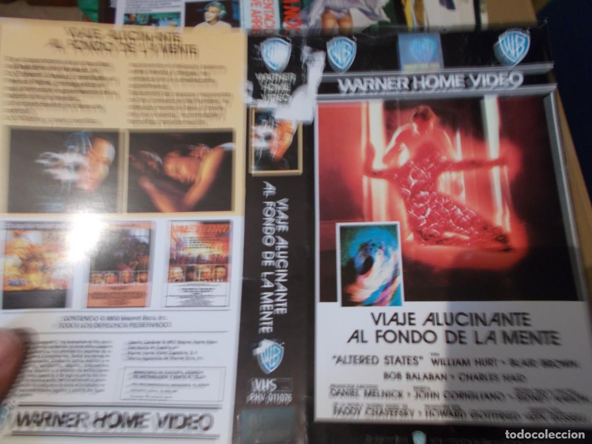 Cin&eacute;ma: VIAJE ALUCINANTE AL FONDO DE LA MENTE CARATULA ORIGINAL PROCEDENTE DE VIDEO CLUB SOLO CARATULA