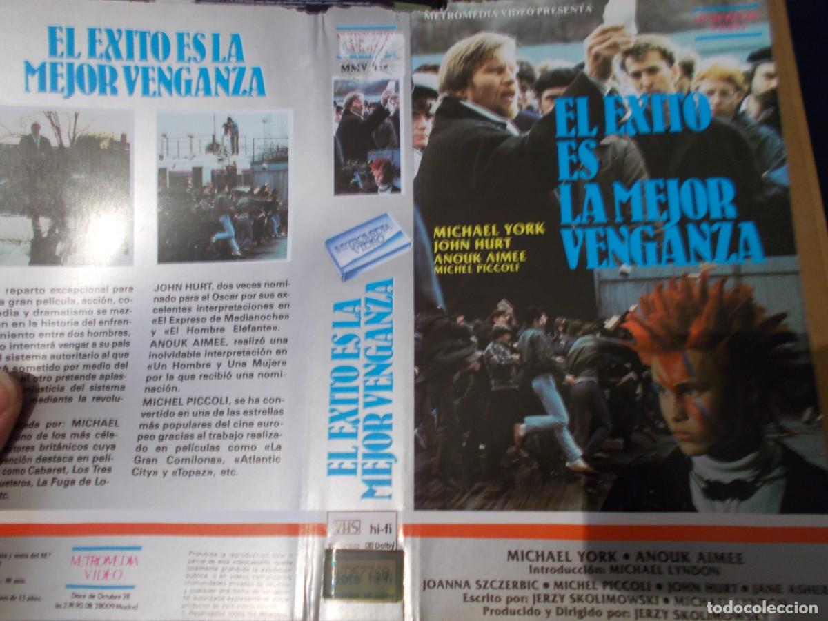 Cin&eacute;ma: EL EXITO ES LA MEJOR VENGANZA CARATULA ORIGINAL PROCEDENTE DE VIDEO CLUB SOLO CARATULA