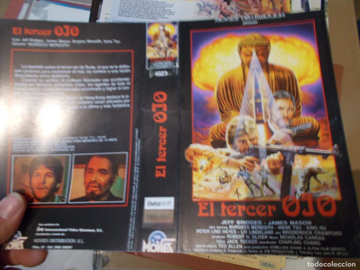Cin&eacute;ma: EL TERCER OJO CARATULA ORIGINAL PROCEDENTE DE VIDEO CLUB SOLO CARATULA