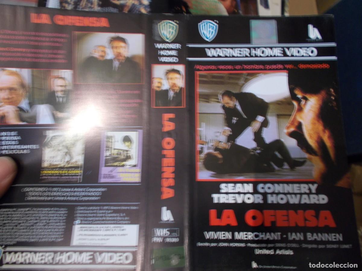 Cin&eacute;ma: LA OFENSA- CARATULA ORIGINAL PROCEDENTE DE VIDEO CLUB SOLO CARATULA
