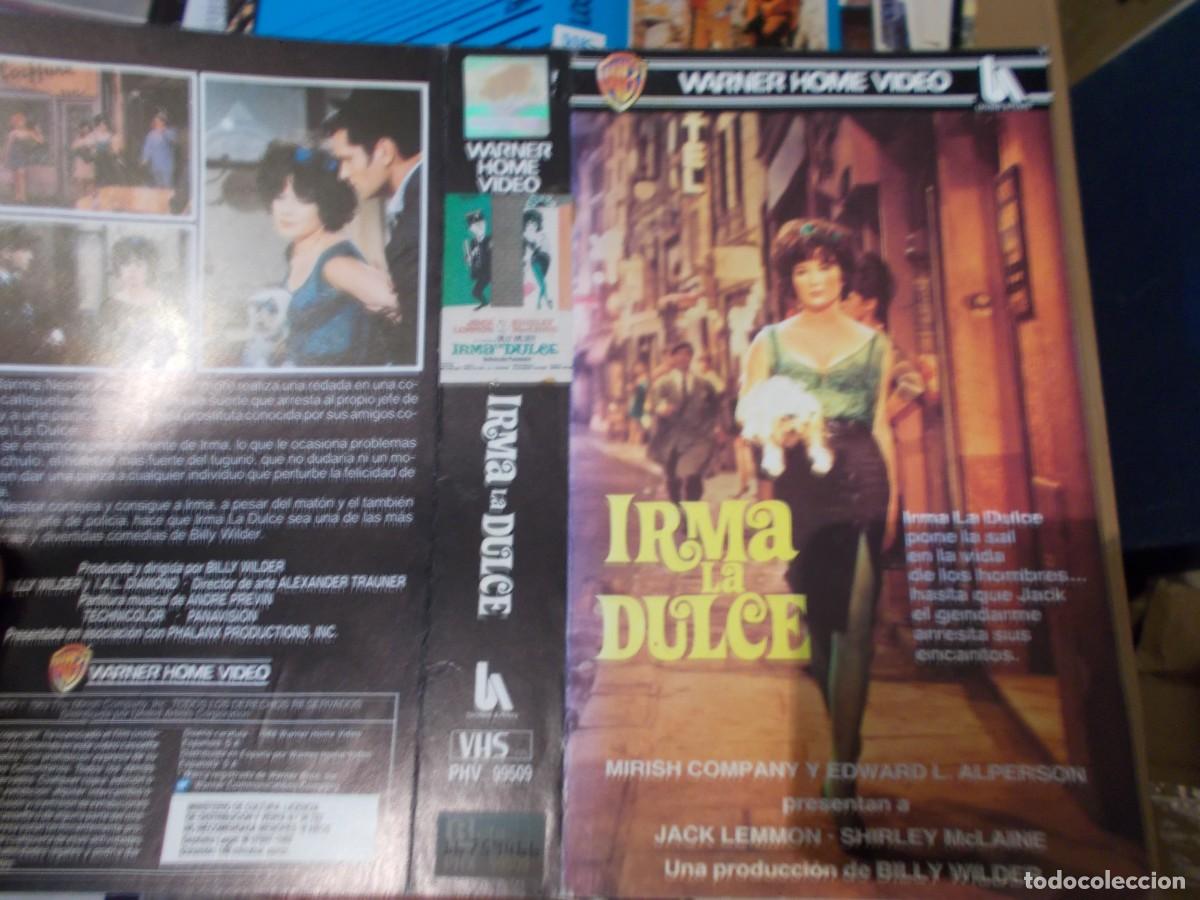 Cin&eacute;ma: IRMA LA DULCE- CARATULA ORIGINAL PROCEDENTE DE VIDEO CLUB SOLO CARATULA