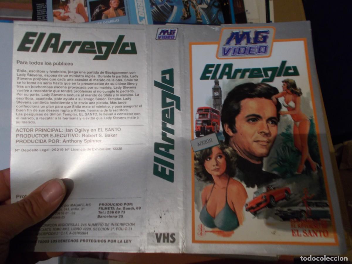 Cin&eacute;ma: EL ARREGLO- CARATULA ORIGINAL PROCEDENTE DE VIDEO CLUB SOLO CARATULA