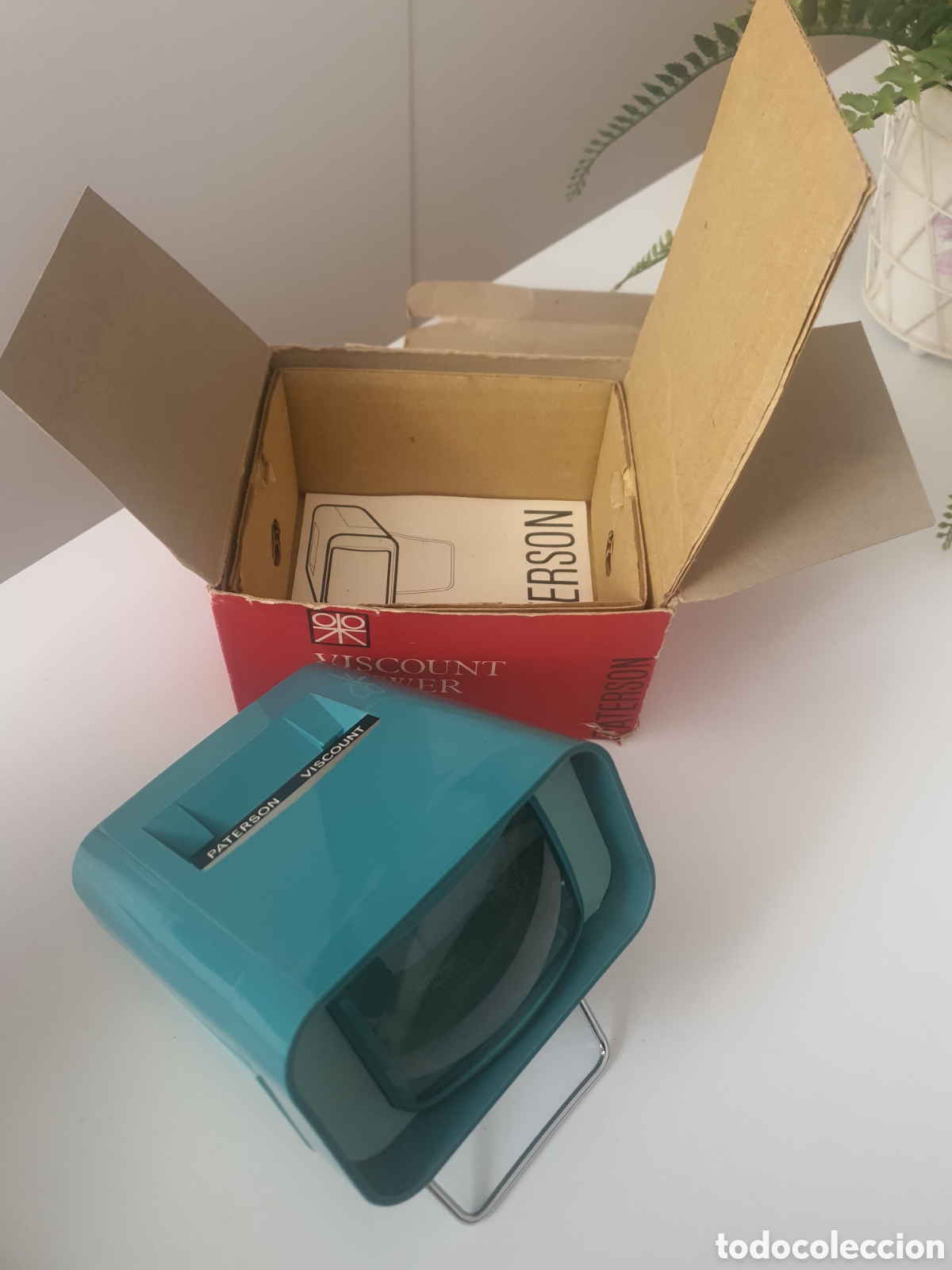 Cine: visor de diapositiva Vintage Paterson Viscount