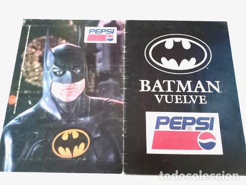 album batman vuelve 1992 pepsi ed. 199 - Buy Other cinema collectibles on  todocoleccion