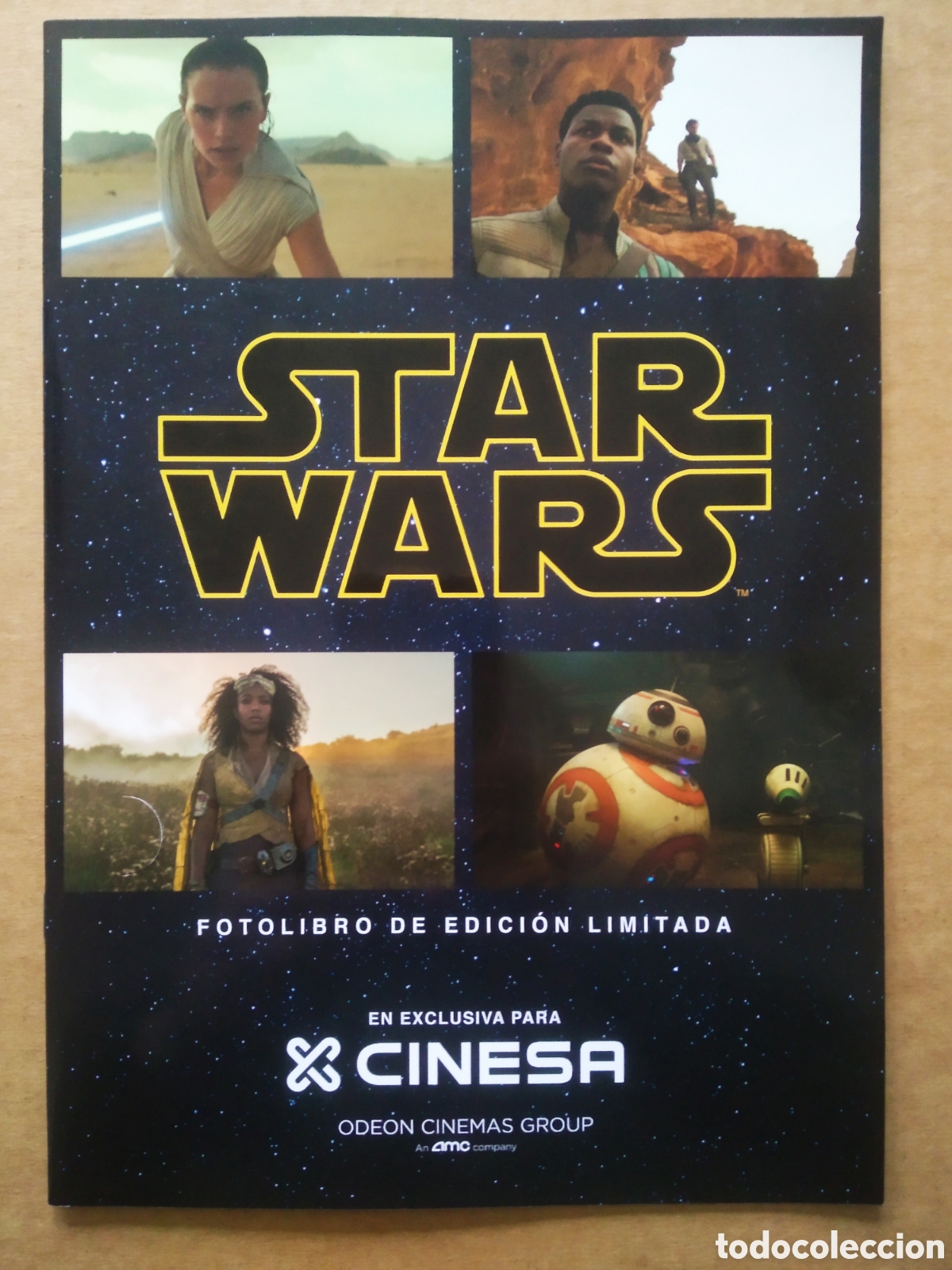 Cine: Star Wars: Fotolibro de Edici&oacute;n Limitada (Cinesa/Ode&oacute;n, 2019). Lucasfilm.