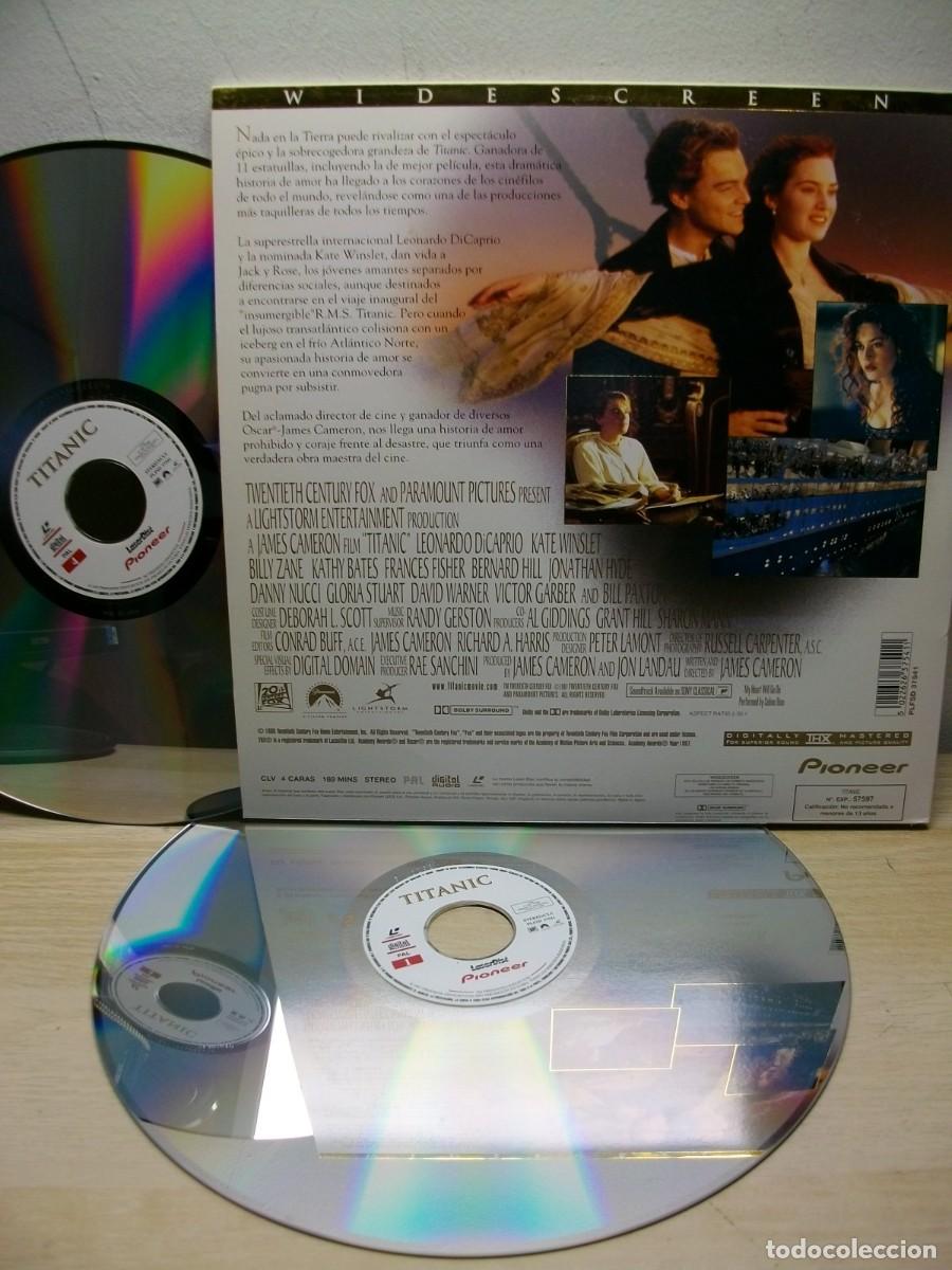 Cine: TITANIC en VIDEO LaserDisc - Foto 2
