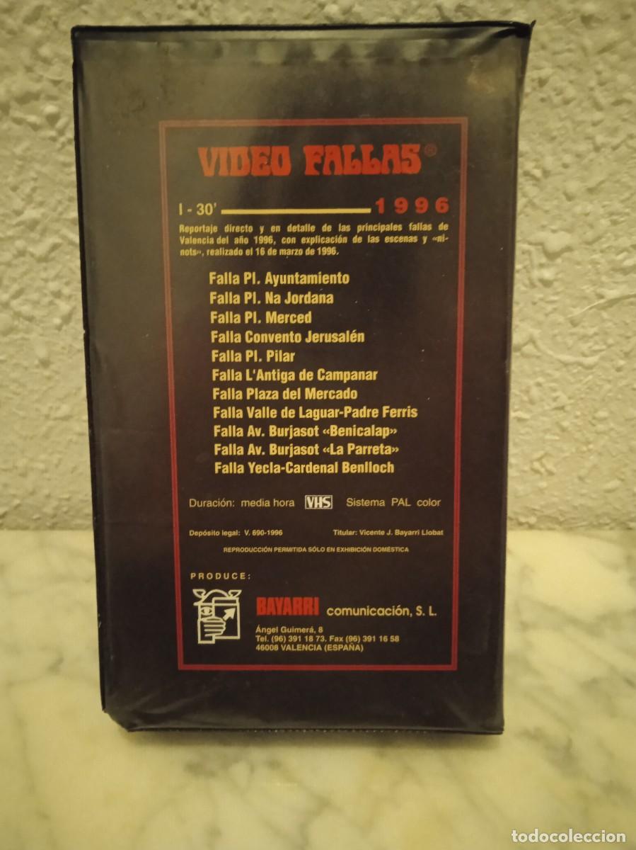 Cine: Video Fallas 1996 VHS - Foto 2
