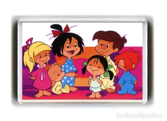 Cine: IMAN ACRILICO NEVERA - DIBUJOS ANIMADOS - FAMILIA TELERIN TELERINES VAMOS A LA CAMA