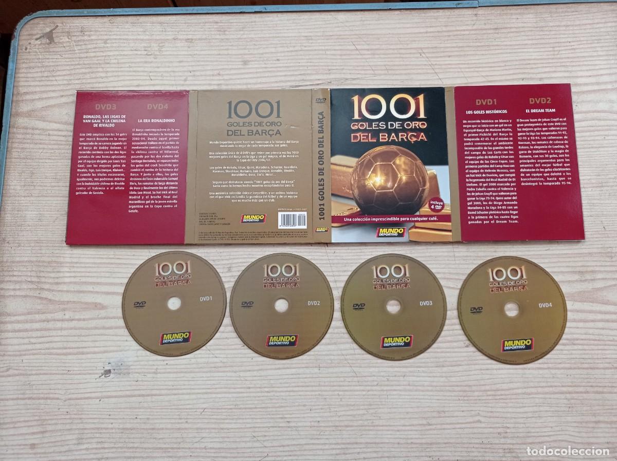Kino: 1001 Goles De Oro Del Barca - 4 DVD