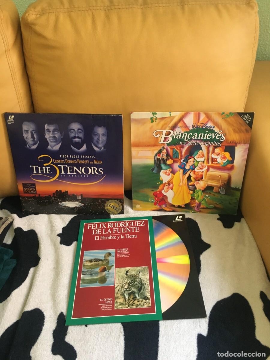 Cine: Lote pack 5 laser disc