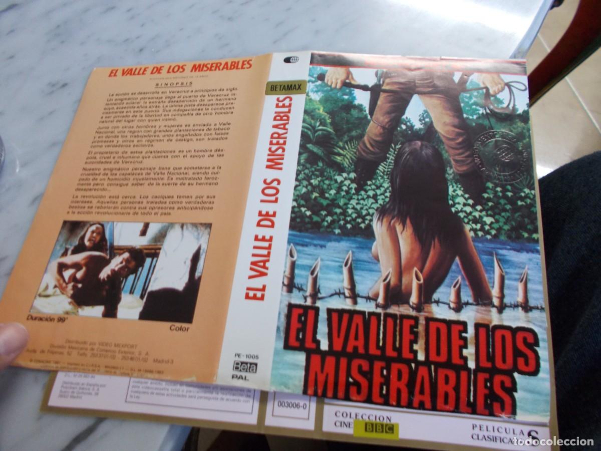 Cine: EL VALLE DE LOS MISERABLES SOLO CARATULA - Foto 1