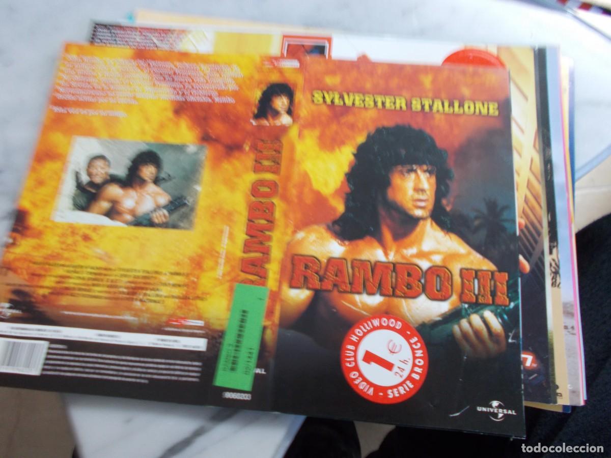 Cine: RAMBO 3 (SOLO CARATULA) - Foto 1