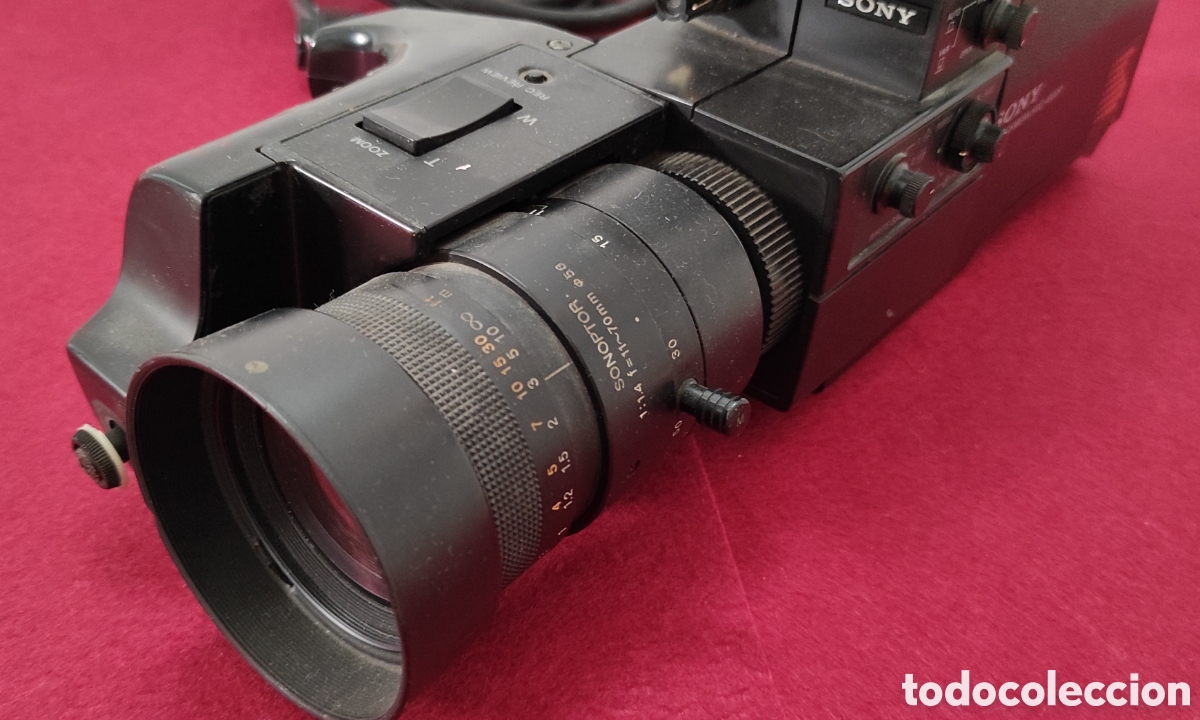 Cine: CAMARA DE VIDEO SONY VINTAGE - Foto 5