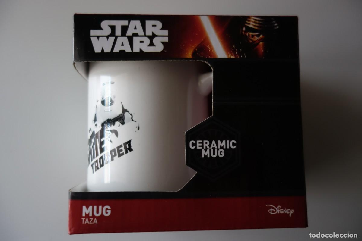 Cinema: STAR WARS: THE FORCE AWAKEN: Flametrooper. EPISODIO VII. TAZA OFICIAL DISNEY. DESCATALOGADA